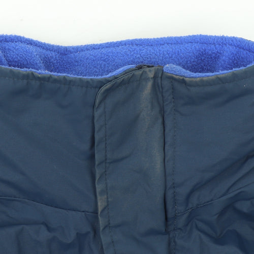 Alexandra Women’s Blue Nylon Parka Jacket M Mid-Length Winter Coat