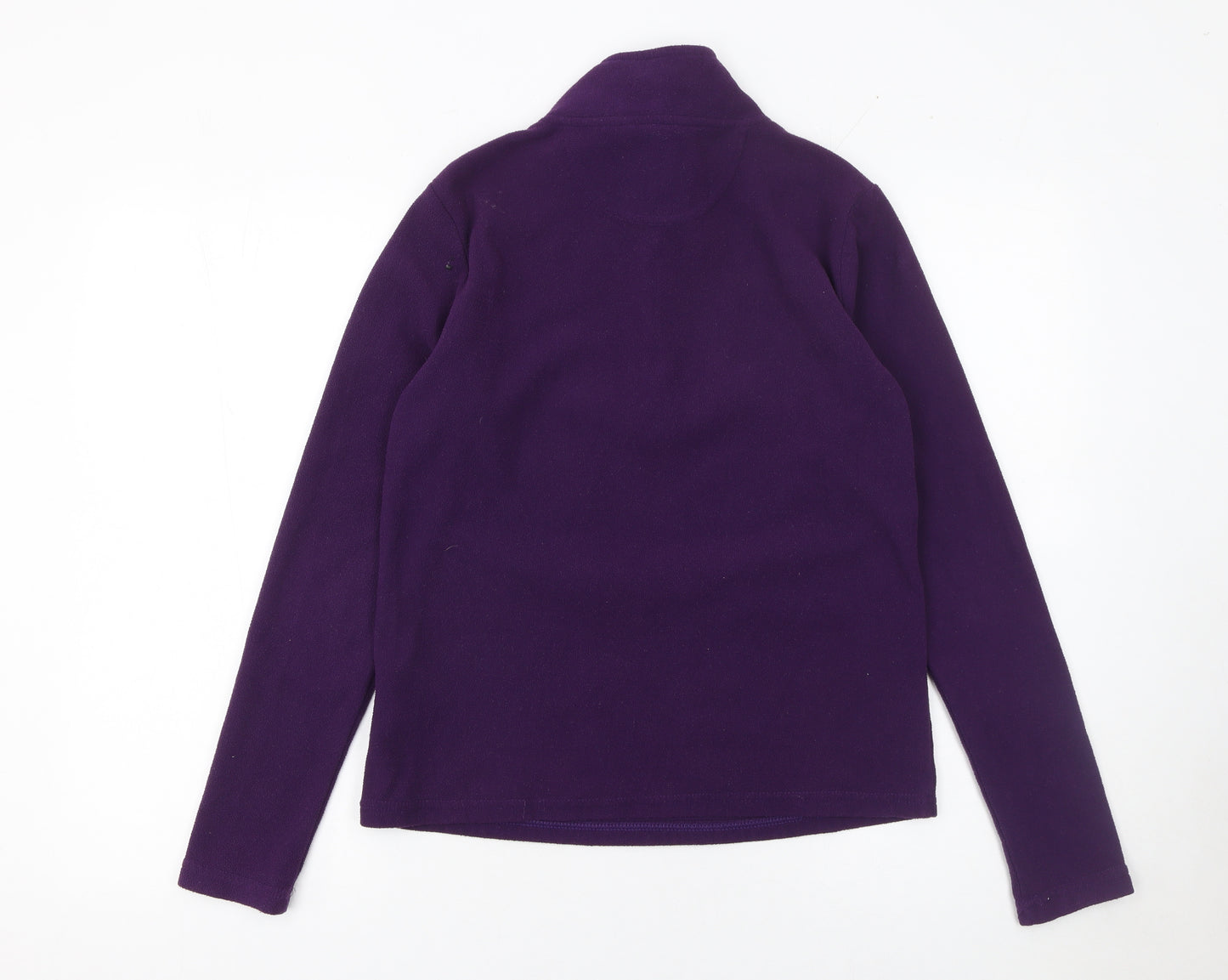 Peter Storm Women Purple Fleece Pullover Sweatshirt Size 10