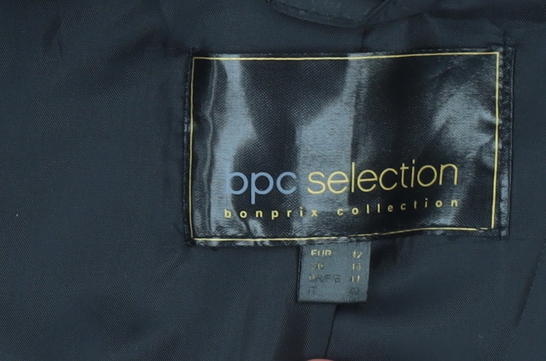 bpc Selection Women's Black Size 14 Tailored Cropped Blazer