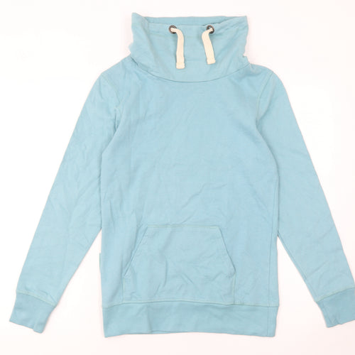 Mountain Warehouse Women Blue Size 8 Pullover Hoodie 100% Cotton