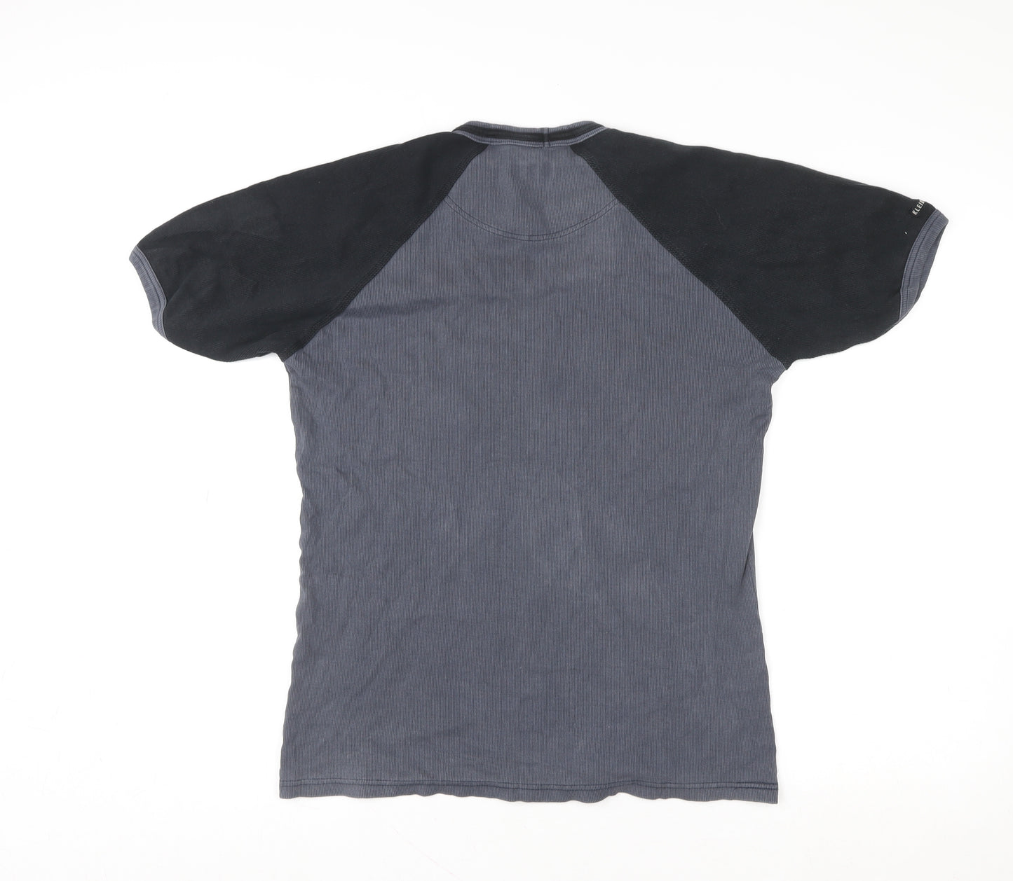 Kleider Men's Grey Short Sleeve Crew Neck Cotton T-Shirt L