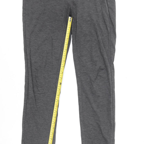 Kelly & Grace Women's Grey Jersey Jogger Trousers Size M