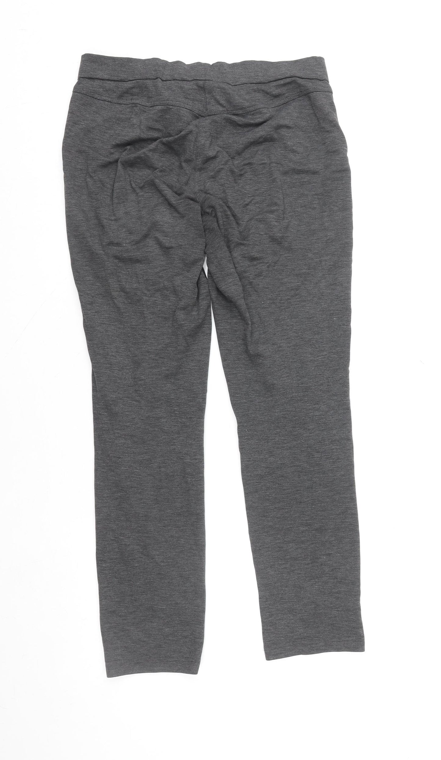 Kelly & Grace Women's Grey Jersey Jogger Trousers Size M