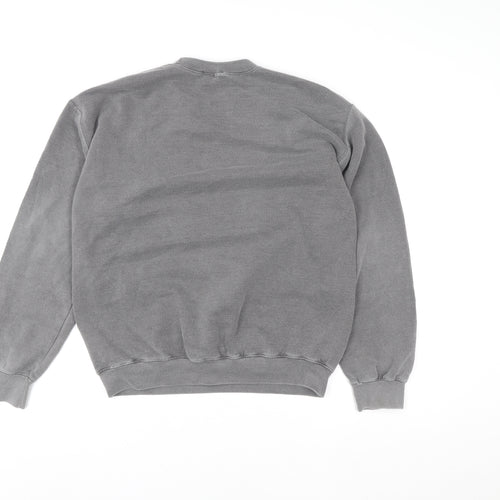 New Look Women Grey Pullover Sweatshirt XS 1994 Graphic Crew Neck