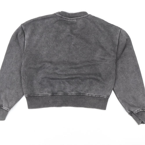Primark Girls Grey Mickey Mouse Pullover Sweatshirt 10-11 Years Disney 146cm