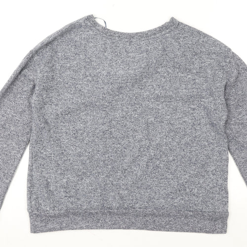 Disney Dumbo Grey Long Sleeve Women's Pyjama Top Size 12