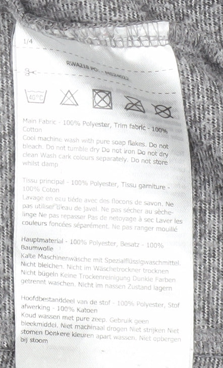 Regatta Women Grey UK 12 Pullover Hoodie Polyester Outdoors Activewear