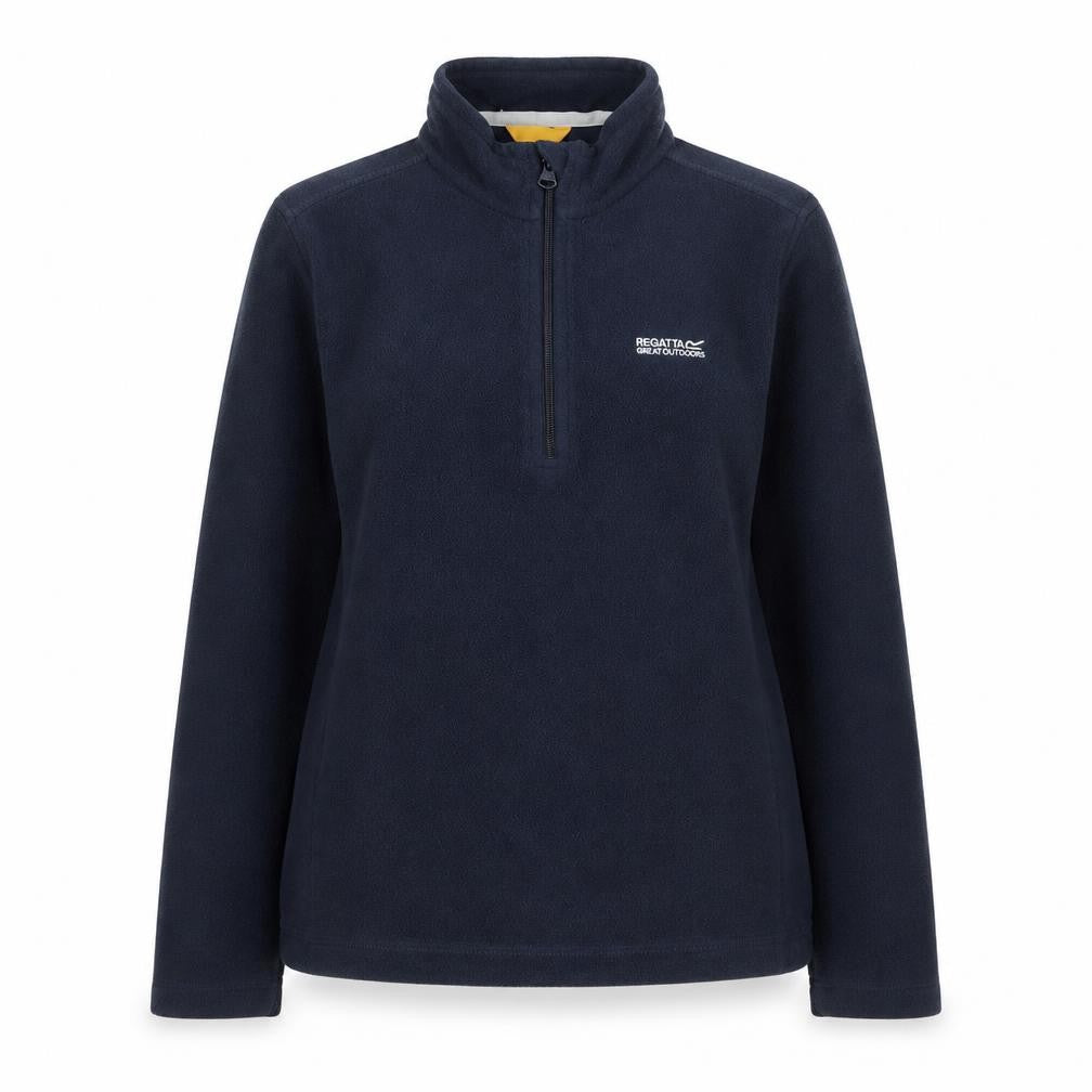 Regatta Great Outdoors Navy 1/4 Zip Fleece Sweatshirt Teens 13Y 158