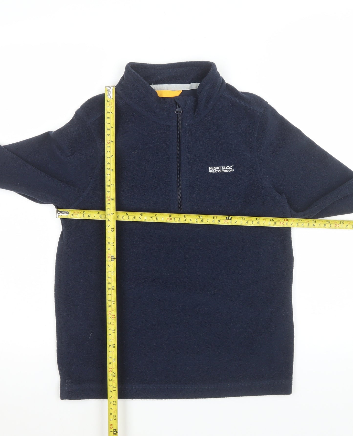 Regatta Great Outdoors Navy 1/4 Zip Fleece Sweatshirt Teens 13Y 158