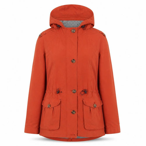 Marks and Spencer Women’s Orange Hooded Parka Jacket Size 10