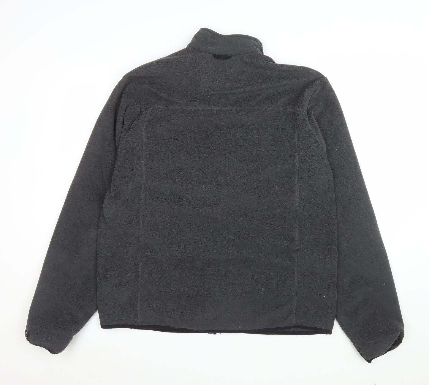 Quechua Men's Black 2XL Fleece Full Zip Jacket Outdoor Hiking