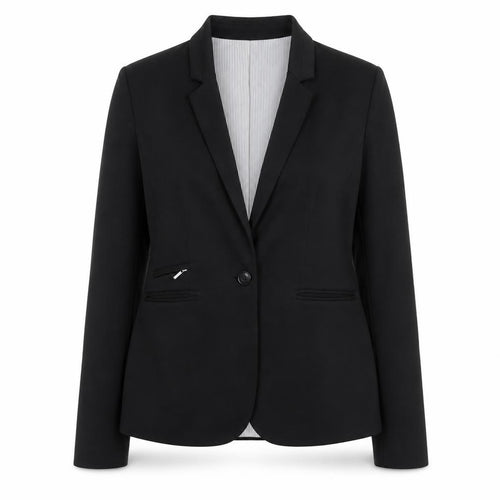 Debenhams The Collection Petite Black Single-Breasted Blazer Size 10