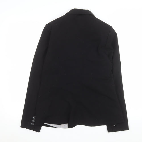 Debenhams The Collection Petite Black Single-Breasted Blazer Size 10