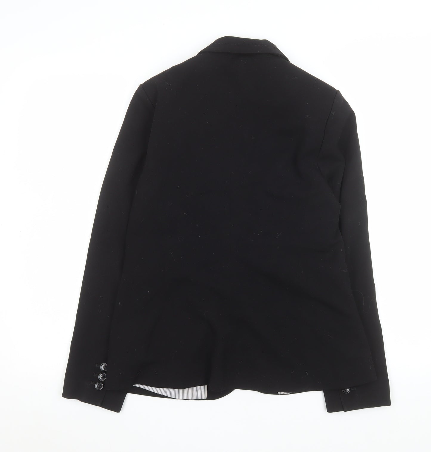 Debenhams The Collection Petite Black Single-Breasted Blazer Size 10