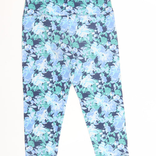 Suavé Womens Multicoloured Floral Capri Leggings Small