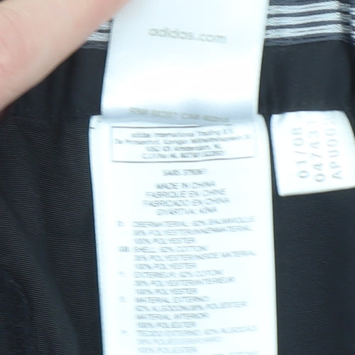 Adidas Womens Black Size 14 Cropped Activewear Trousers