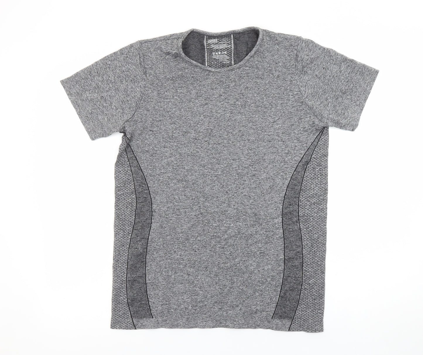 Dunnes Stores Womens Grey Short Sleeve Active T-Shirt Size L