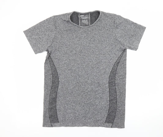 Dunnes Stores Womens Grey Short Sleeve Active T-Shirt Size L