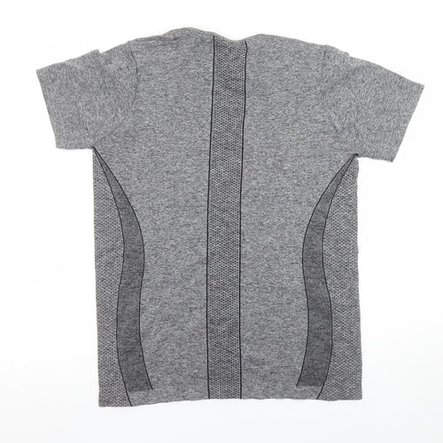 Dunnes Stores Womens Grey Short Sleeve Active T-Shirt Size L