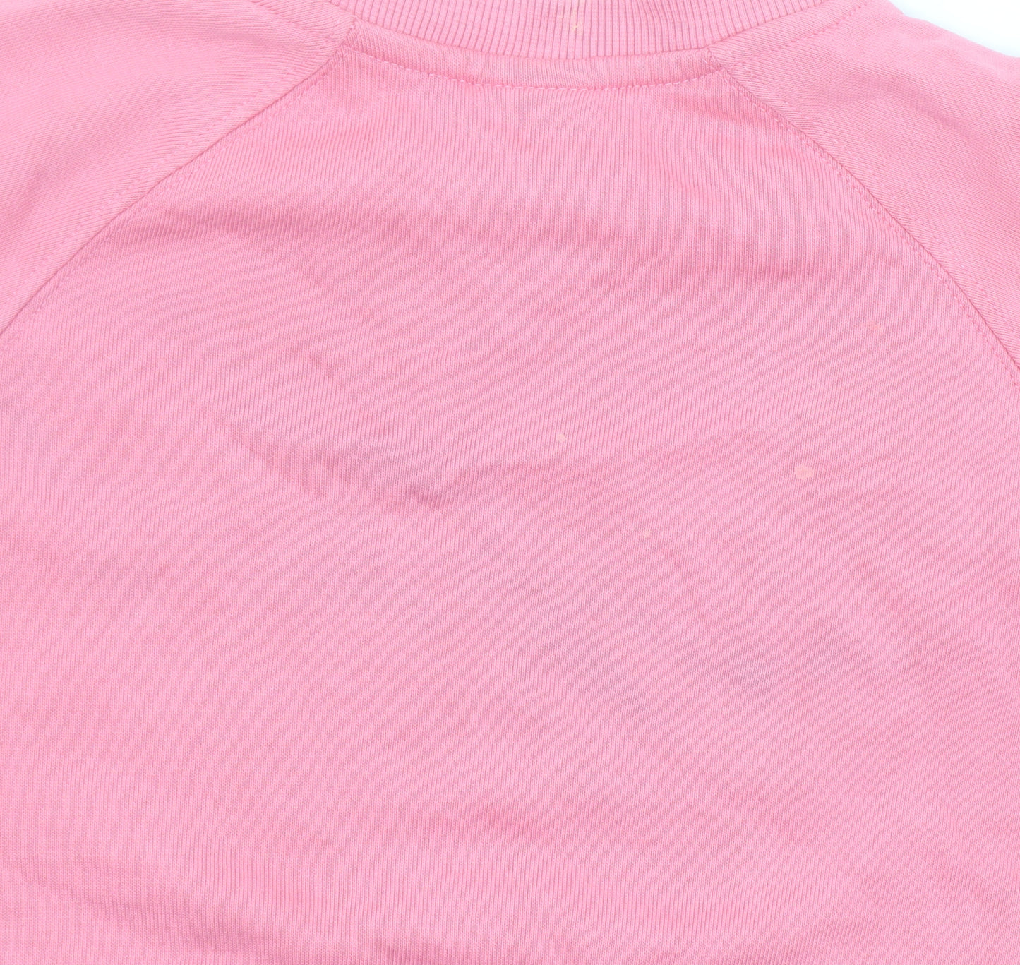 Polarn O. Pyret Girls Pink Long Sleeve Cotton Pullover Sweatshirt 6-7 Years