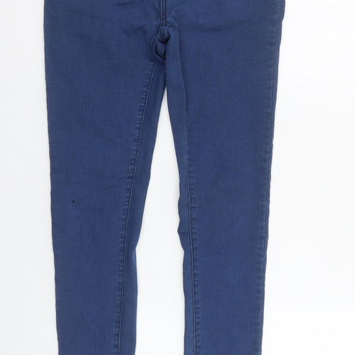 Denim Co. Women's Blue Skinny Jeans Size 8 Slim Fit Stretch Denim