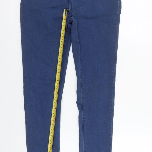 Denim Co. Women's Blue Skinny Jeans Size 8 Slim Fit Stretch Denim