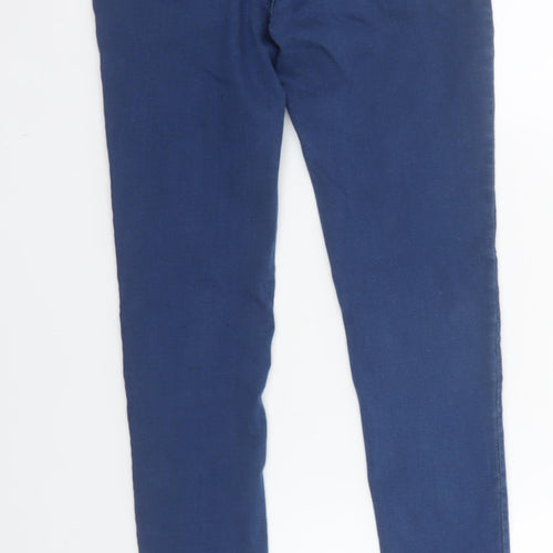 Denim Co. Women's Blue Skinny Jeans Size 8 Slim Fit Stretch Denim