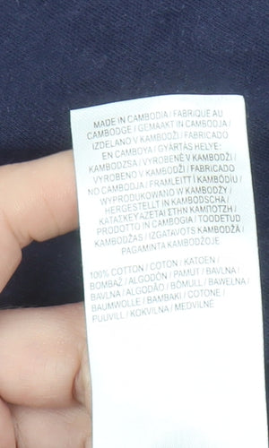 Everlast Women’s Blue Cotton Jogger Trousers Size 16