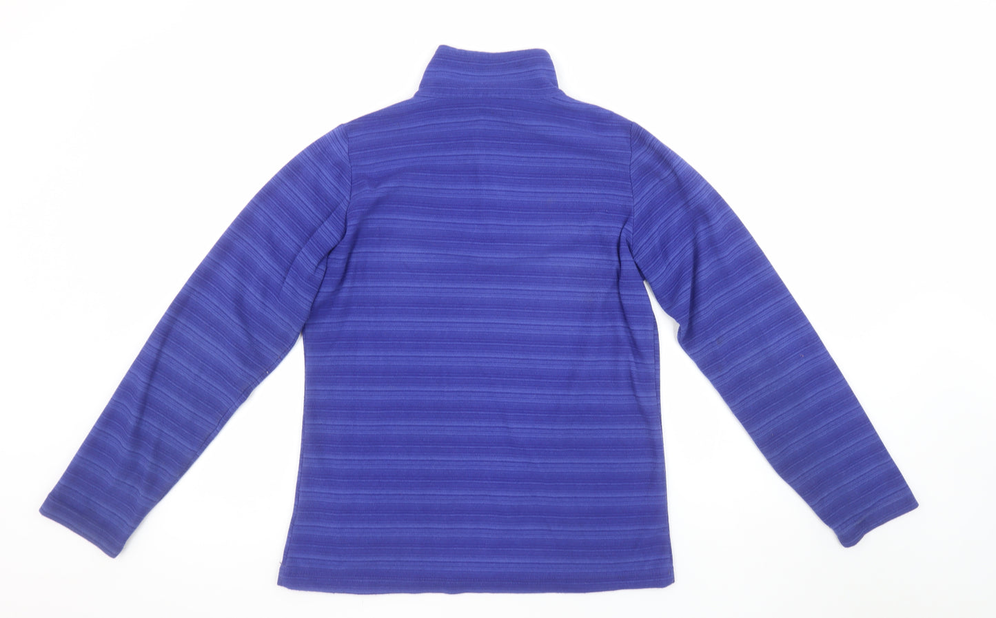 Hi Gear Women's Blue Size 10 1/2 Zip Fleece Sweatshirt