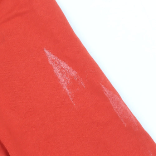 Levi's Men's Red Crew Neck Pullover Sweatshirt Size S Classic Fit