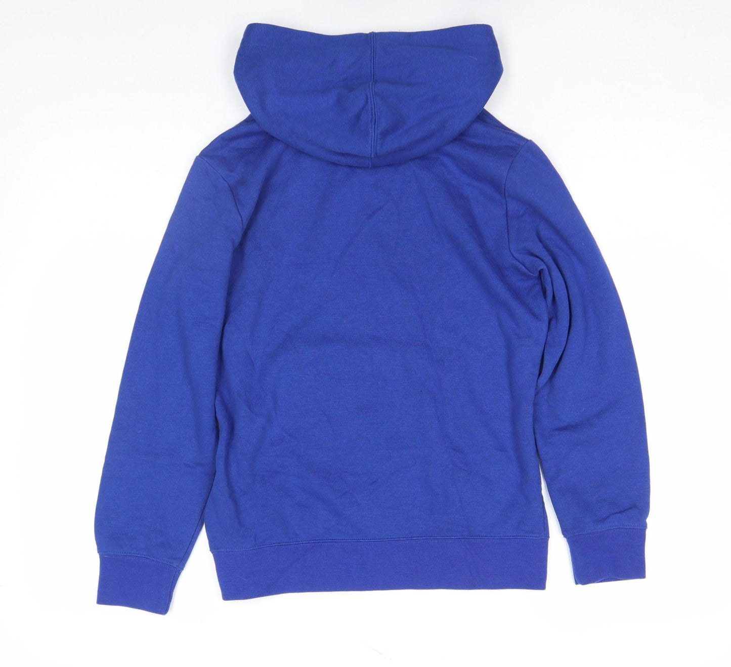 Champion Boys Blue Pullover Hoodie 11-12 Years Logo Fleece Sweatshirt
