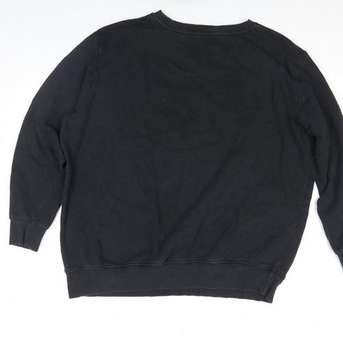 Capsule Unisex Black New York Graphic Pullover Sweatshirt M