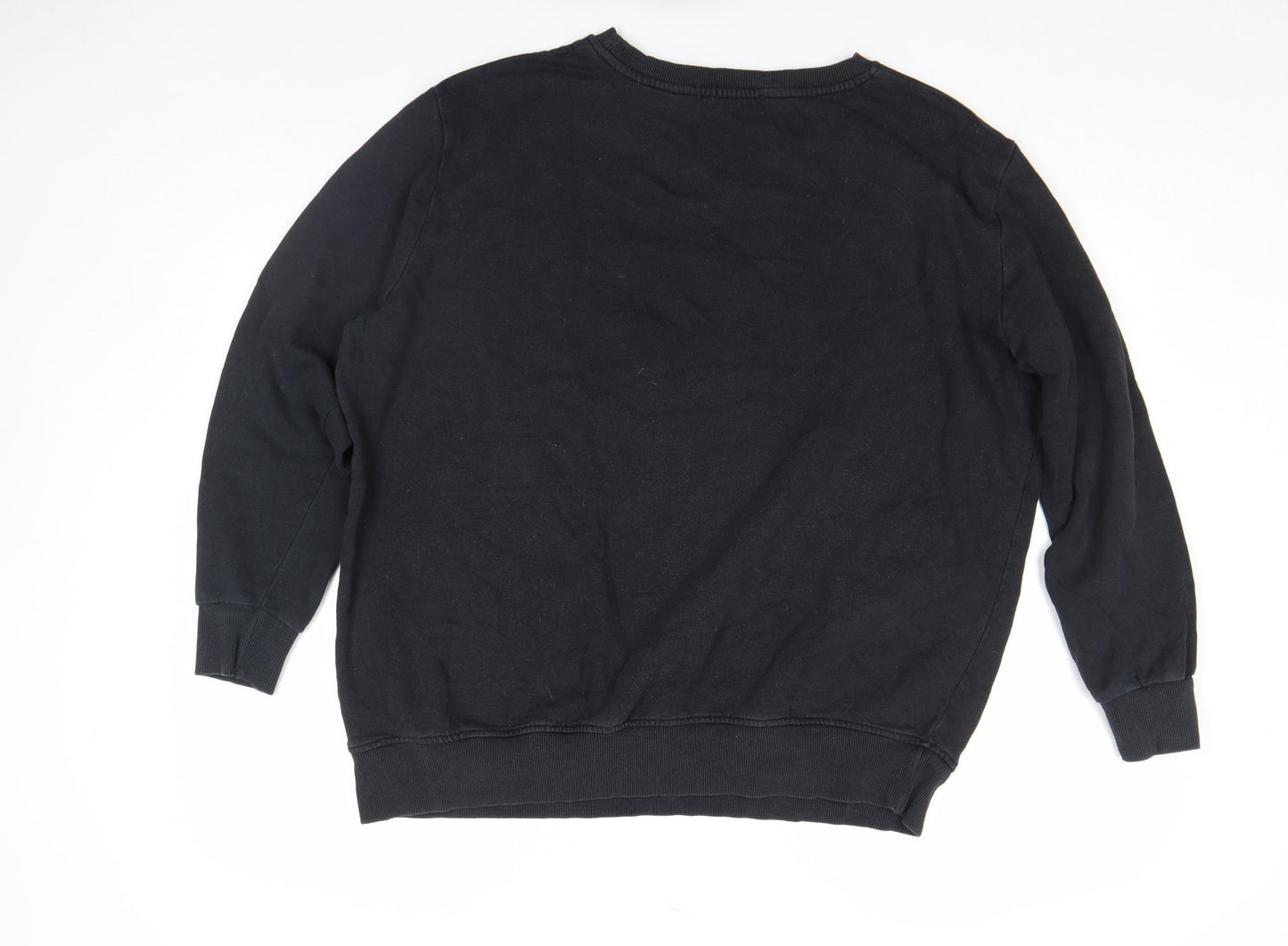 Capsule Unisex Black New York Graphic Pullover Sweatshirt M