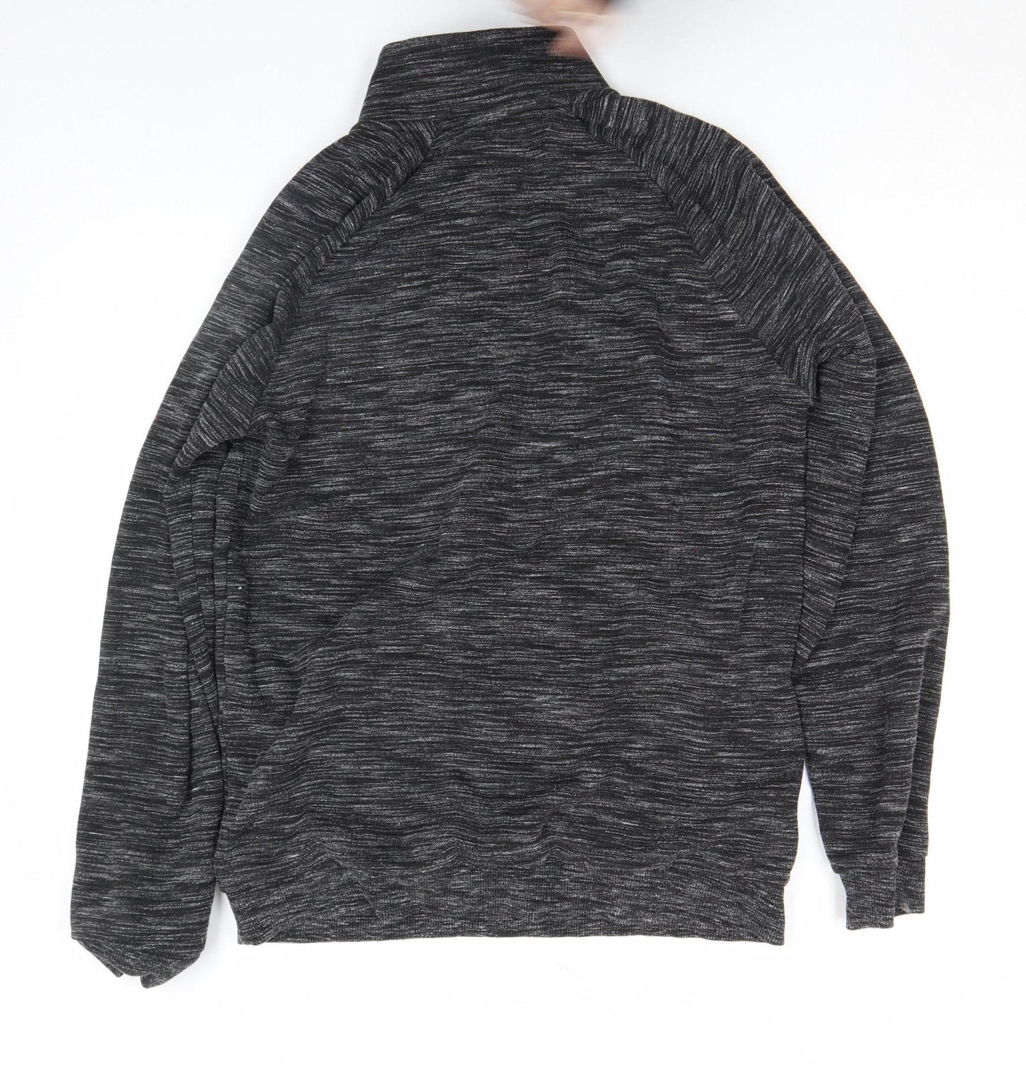 Next Men's Grey 1/4 Zip Pullover Sweatshirt Size M