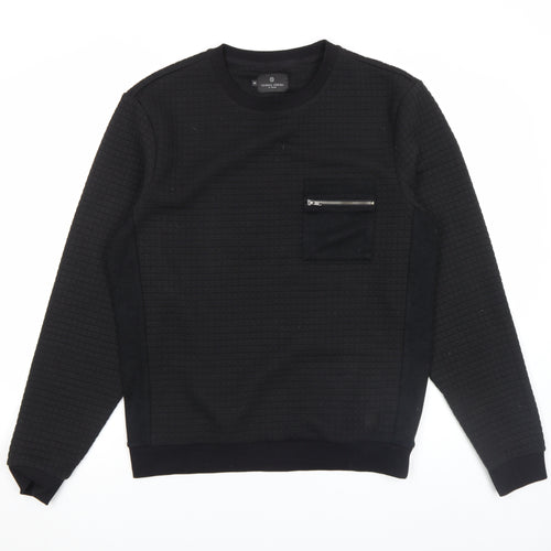 Casual Friday by Blend Men's Black Crew Neck Sweatshirt M Regular Fit