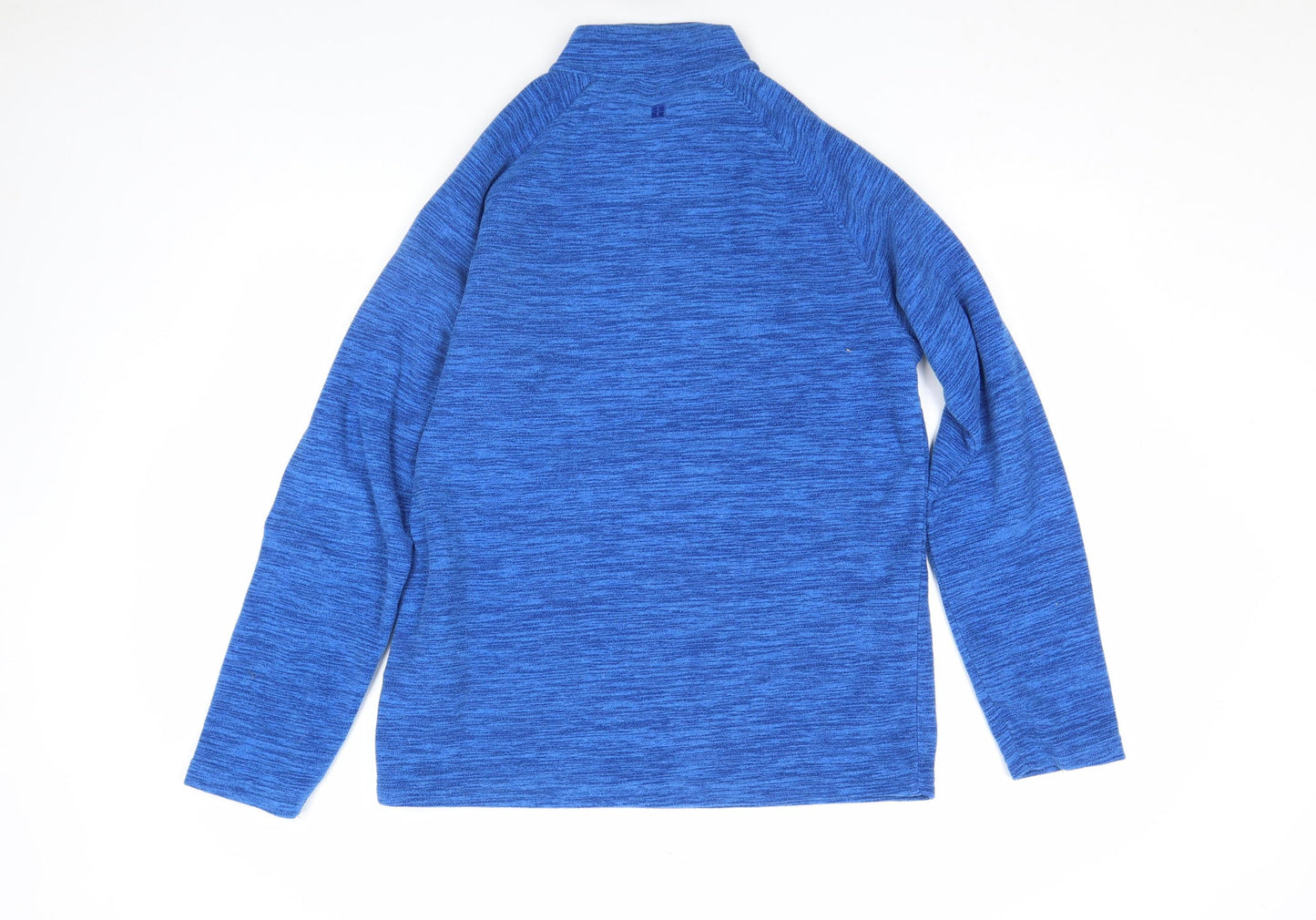 Mountain Warehouse Men's Blue 1/2 Zip Fleece Sweatshirt Size S