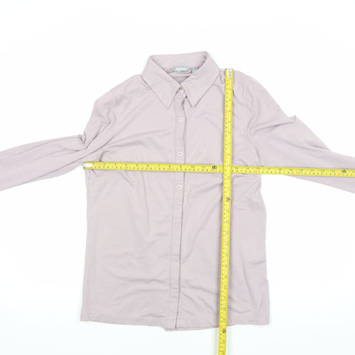 Rohan Womens Beige Long Sleeve Button-Up Travel Shirt S