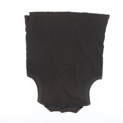 J.Crew Women's Black Cotton Sleeveless Polo Shirt M