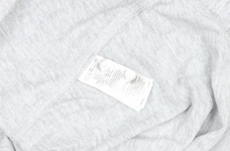 French Connection Men’s Grey Cotton Button-Up Shirt Size M Long Sleeve