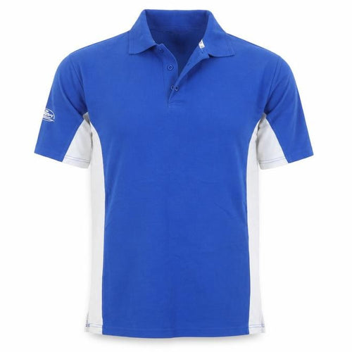 Mazon Men’s Blue White Hockey Polo Shirt XL Sports Top