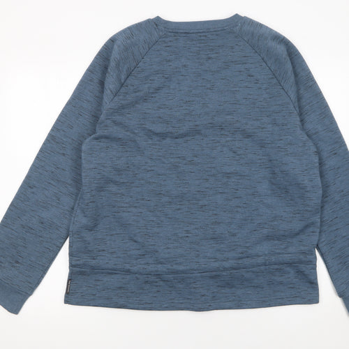 Trespass Women’s Blue Pullover Sweatshirt XL UK16 Fleece Lined Casual