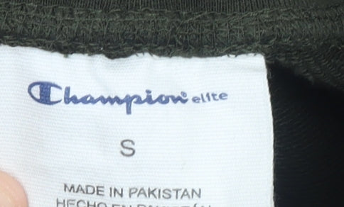 Champion Mens Green Jogger Sweatpants Small Regular Fit