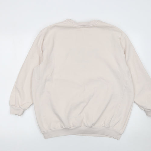 George Women Beige Paris Montmartre Sweatshirt Size Small 8-10