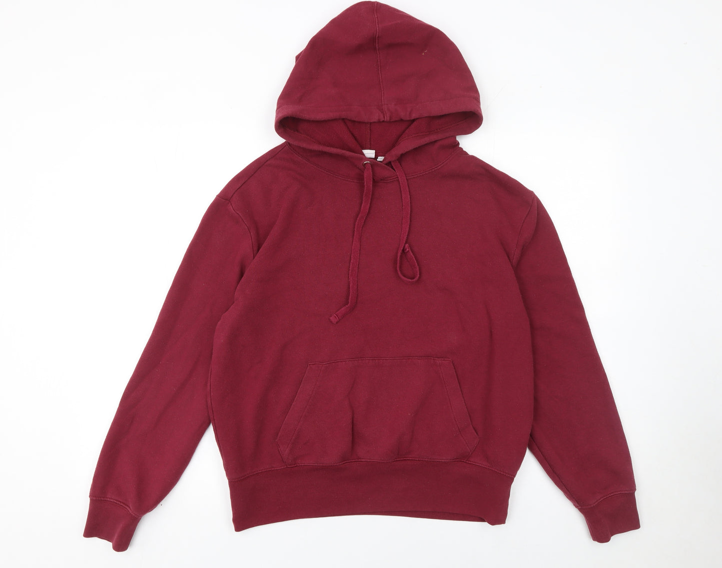 GAP Womens Burgundy Pullover Hoodie Small Cotton Casual Wear