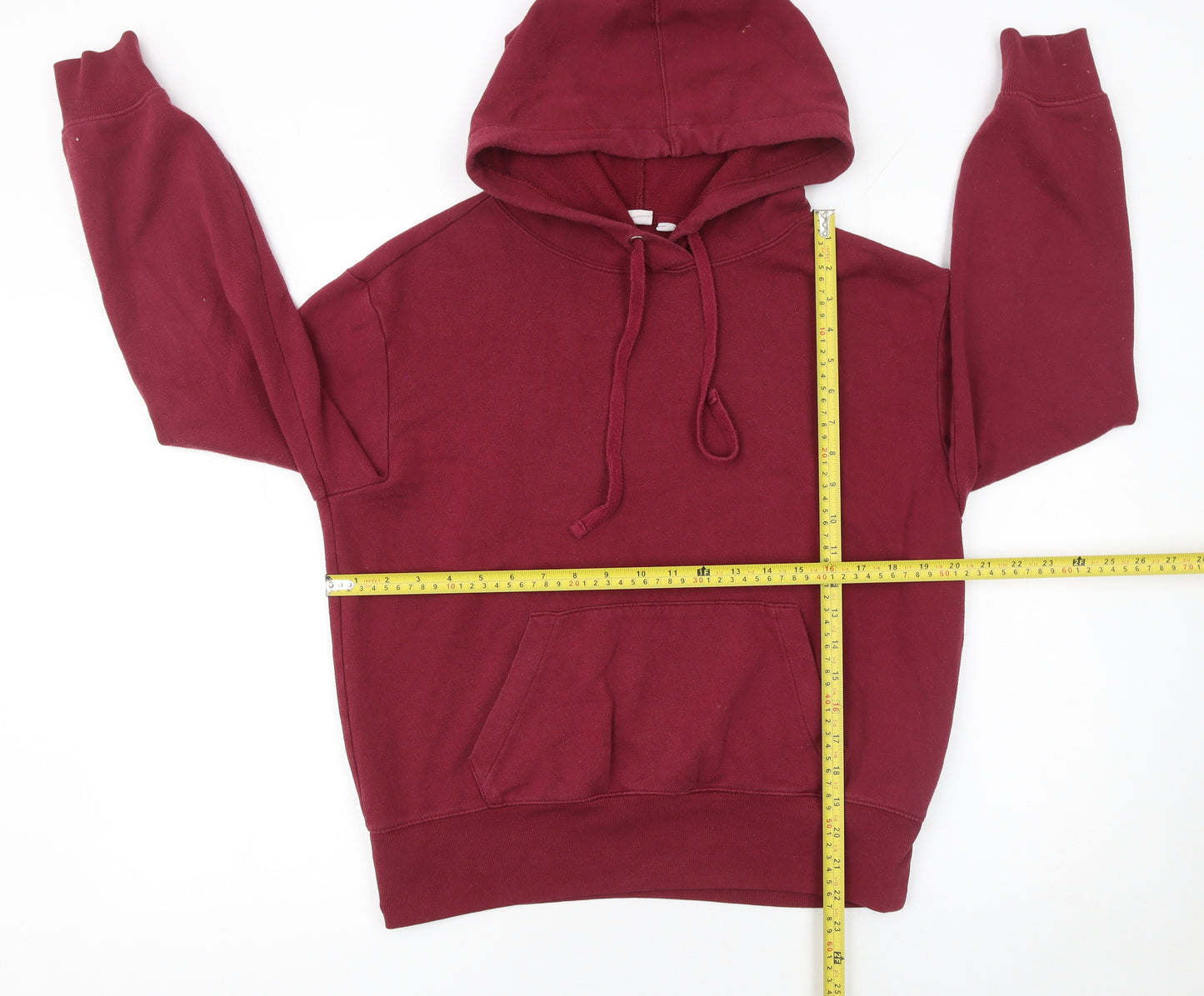 GAP Womens Burgundy Pullover Hoodie Small Cotton Casual Wear