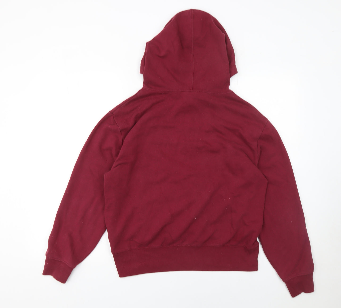 GAP Womens Burgundy Pullover Hoodie Small Cotton Casual Wear