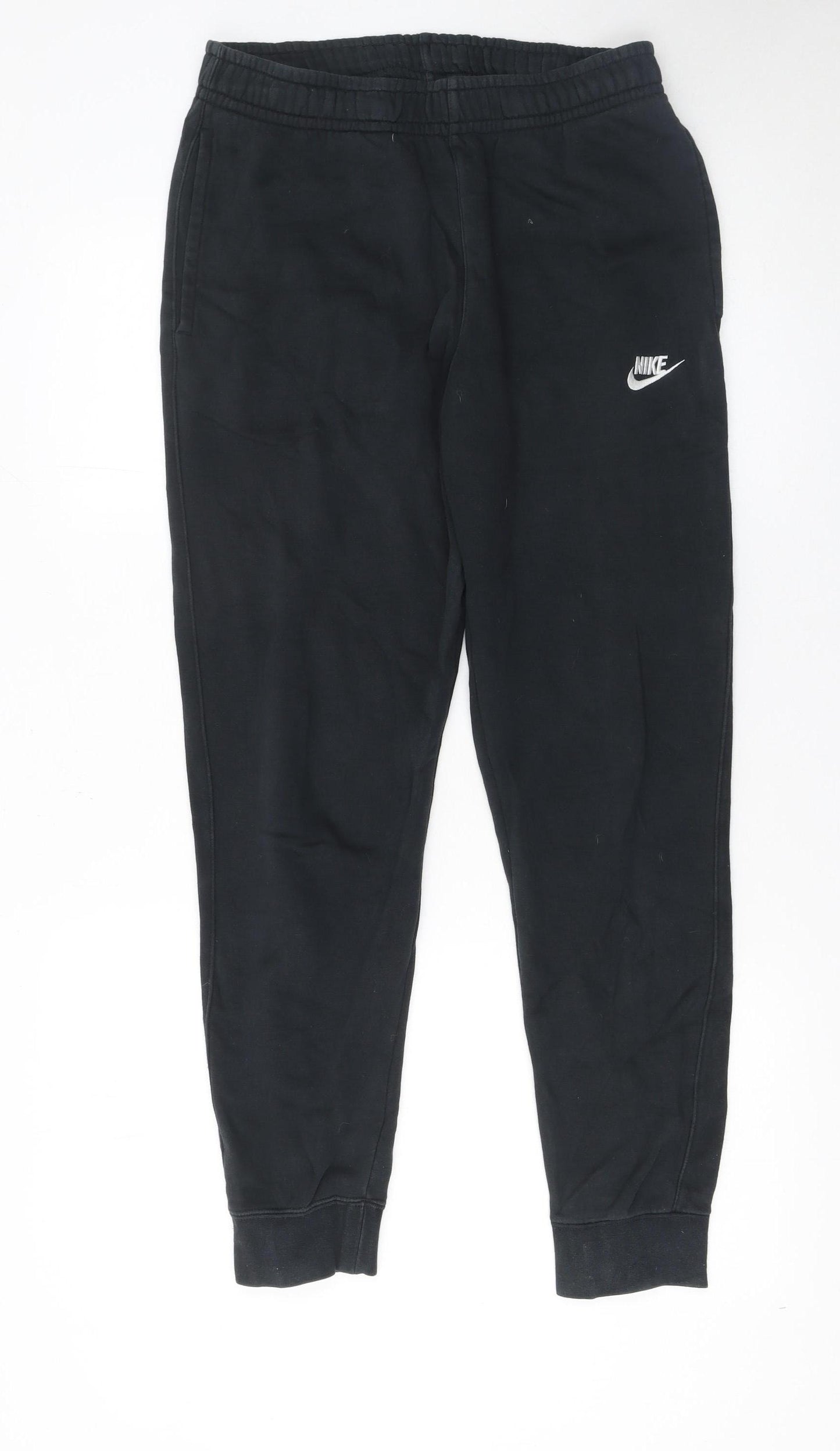 Nike Men's Black Small Jogger Sweatpants Cotton Blend