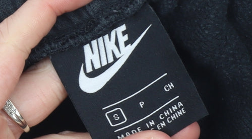 Nike Men's Black Small Jogger Sweatpants Cotton Blend