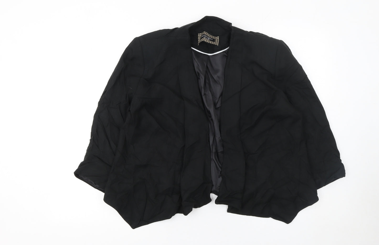 Principles by Ben de Lisi Womens Black Shawl Collar Blazer Size 18