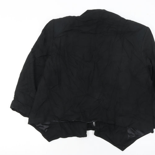 Principles by Ben de Lisi Womens Black Shawl Collar Blazer Size 18